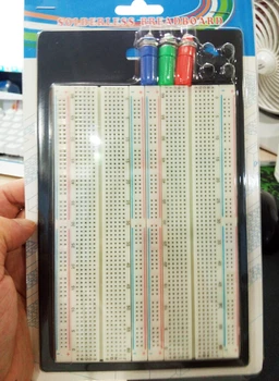 

LauraDeal Big saving Solderless Breadboard Protoboard 4 Bus Test Circuit Board Tie-point 1660 ZY-204 Newly!!