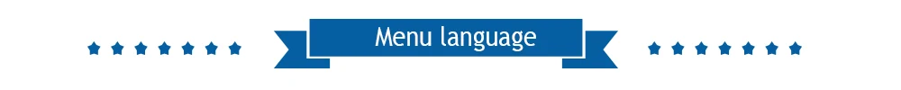 Menu-language