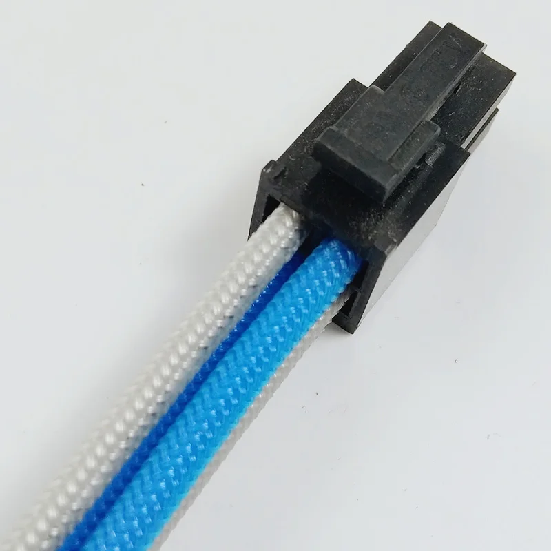 ATX EPS CPU 4 контактный разъем Мама к папе 18AWG Удлинительный кабель питания с кабелем