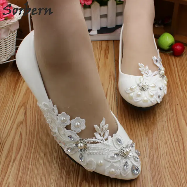 cheap white wedding shoes