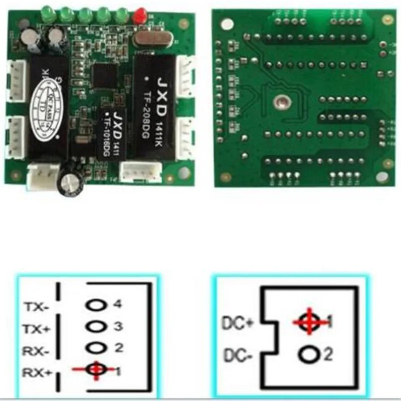 OEM мини-модуль дизайн ethernet переключатель плат для модуль-коммутатор 10/100 Мбит/с 5/8 порт PCBA доска материнская плата OEM