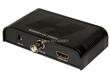 

1pcs/Lot New LKV366 BNC to HDMI Converter HD 1080P,Analog BNC Video to Digital HDMI Video,Free shipping