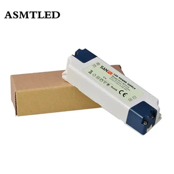 

High quality Safety DC 12v 24v Plastic Shell Power Supply LED Lights Driver Lighting Transformers for LED Strip 15W 35W 60W