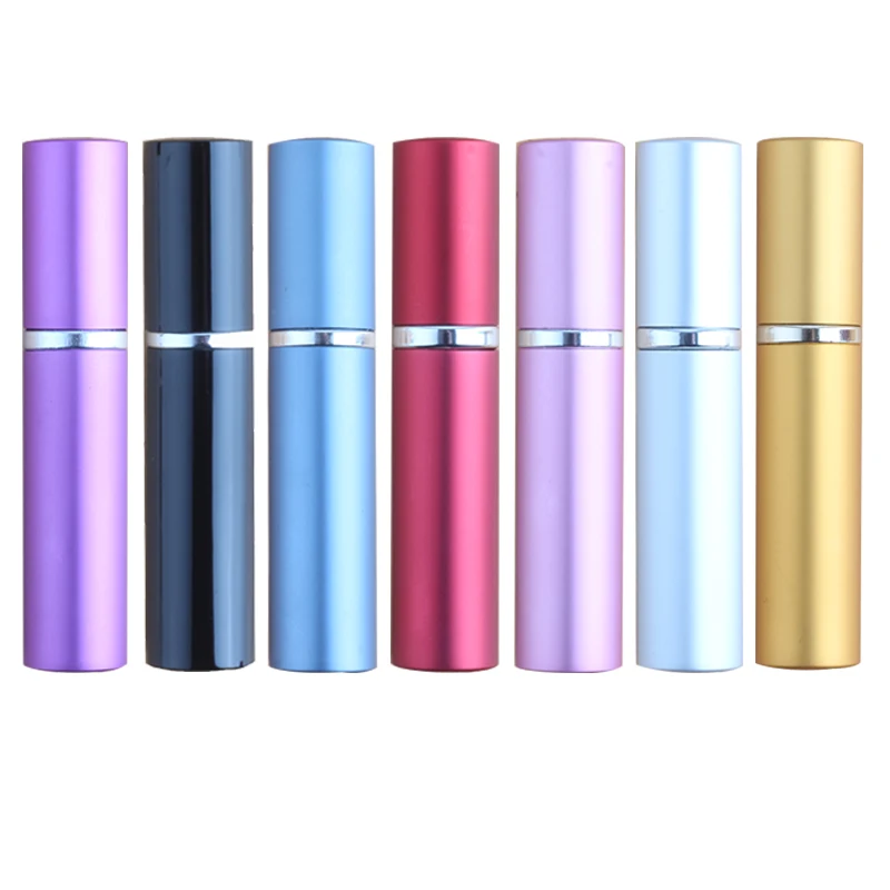 

Ynzzio bottle 5ml 5 Colors Mini Portable Travel Perfume Atomizer Bottle Perfume Bottle For Spray Scent Pump Housing