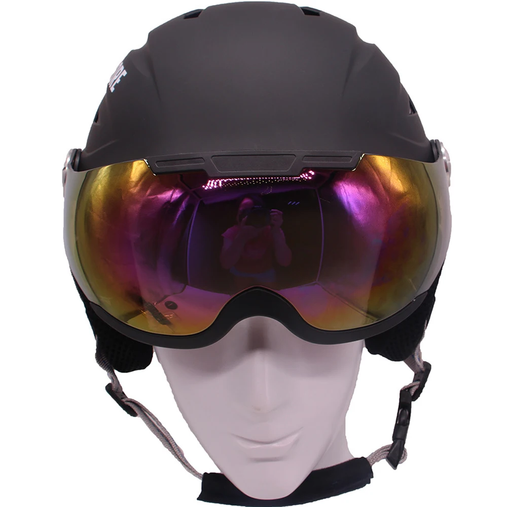 Man/Woman/Kids Ski Helmet Ski Goggles Snowboard Helmet Fast Moto Bike