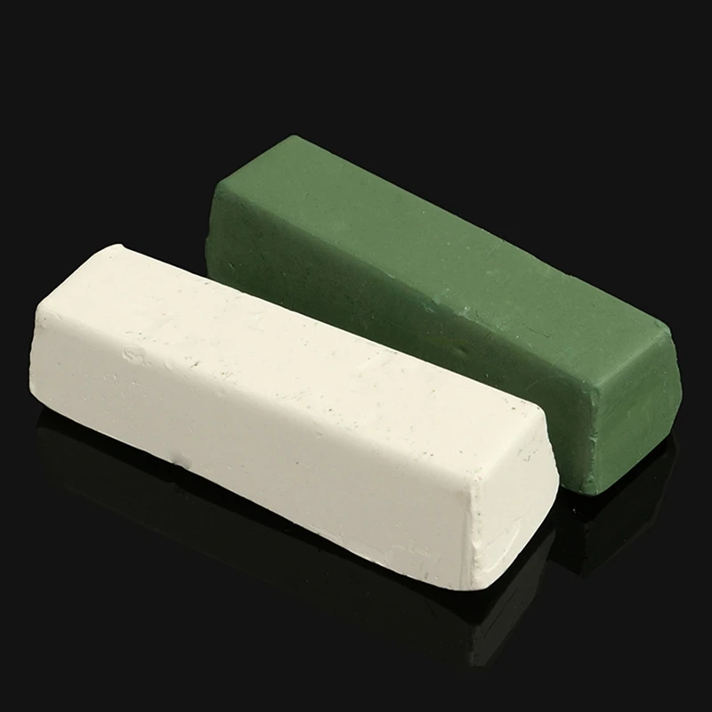 

White Green Sharpener Metal Polishing Paste Chromium Oxide Green Abrasive Paste Polishing Wax 100g