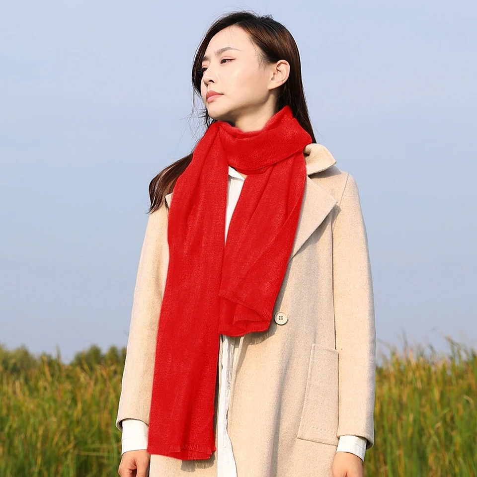 Xiaomi PMA Красный зимний шарф Графен нагревательные шарфы 3 передач Регулируемый Модный USB интерфейс женский мужской мягкий теплый шарф