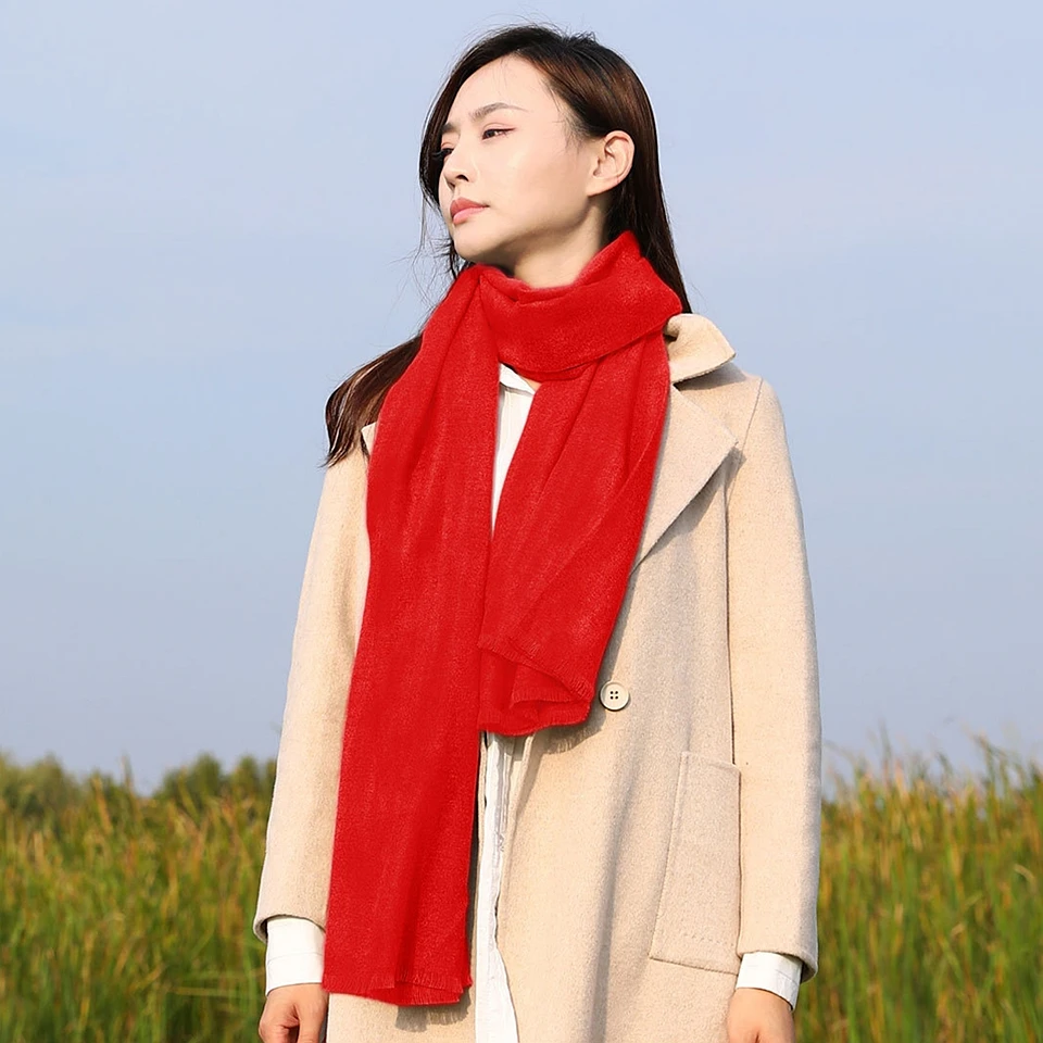  Original Xiaomi PMA Red Winter Scarf Graphene Heating Scarves 3 Gear Adjustable Fashion USB Interfa