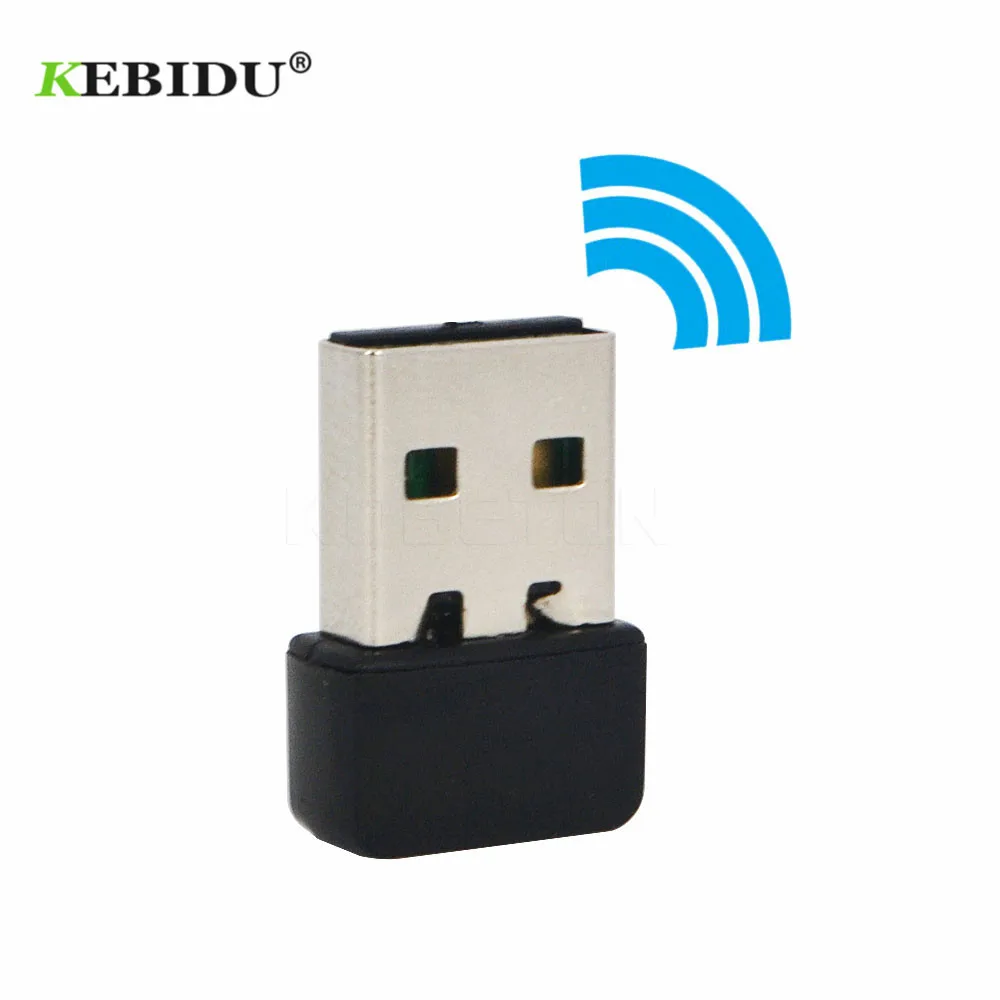 

KEBIDUl 150Mbps USB WiFi Adapter 802.11 b/g/n Chip MT7601 Mini Wi-Fi Dongle Wireless Network LAN Card for Computer PC Wholesales