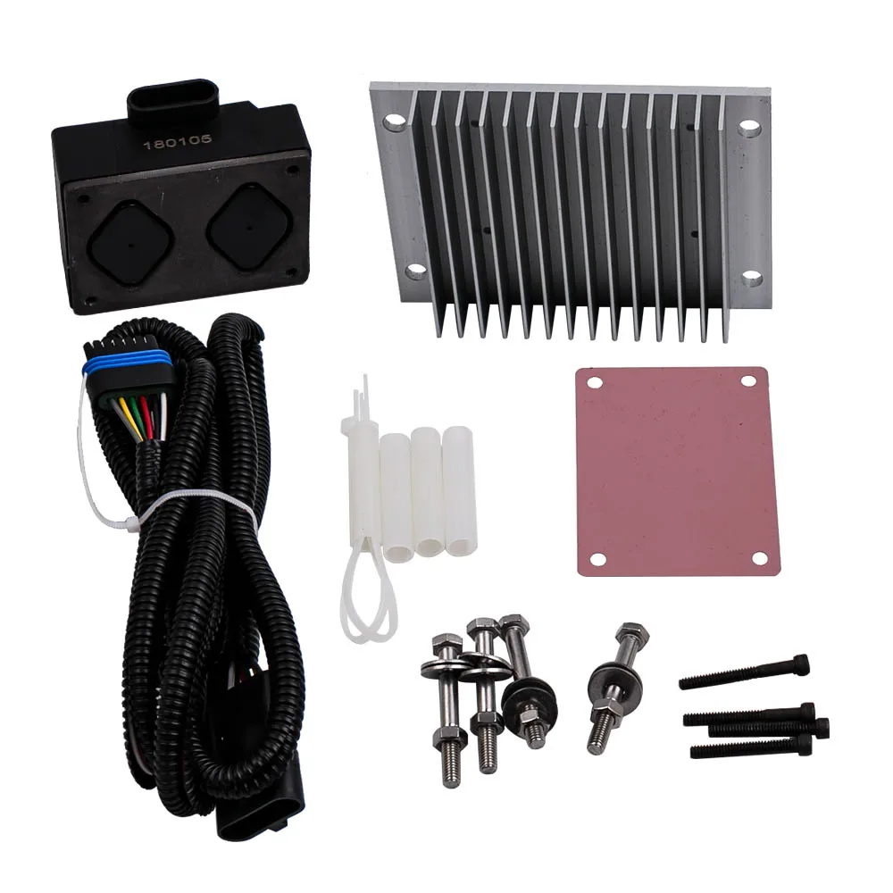 

Fuel Pump Driver Module Relocation Kit Set for Chevy GMC 6.5L Diesel 12562836 Fuel Pump PMD FSD Module Heat Sink Cooler