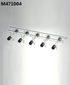 

M471004 Manifold, Vacuum/Inert gas, Double, Number of ports:4, Overall width:450mm front-left and rear-left-right hose