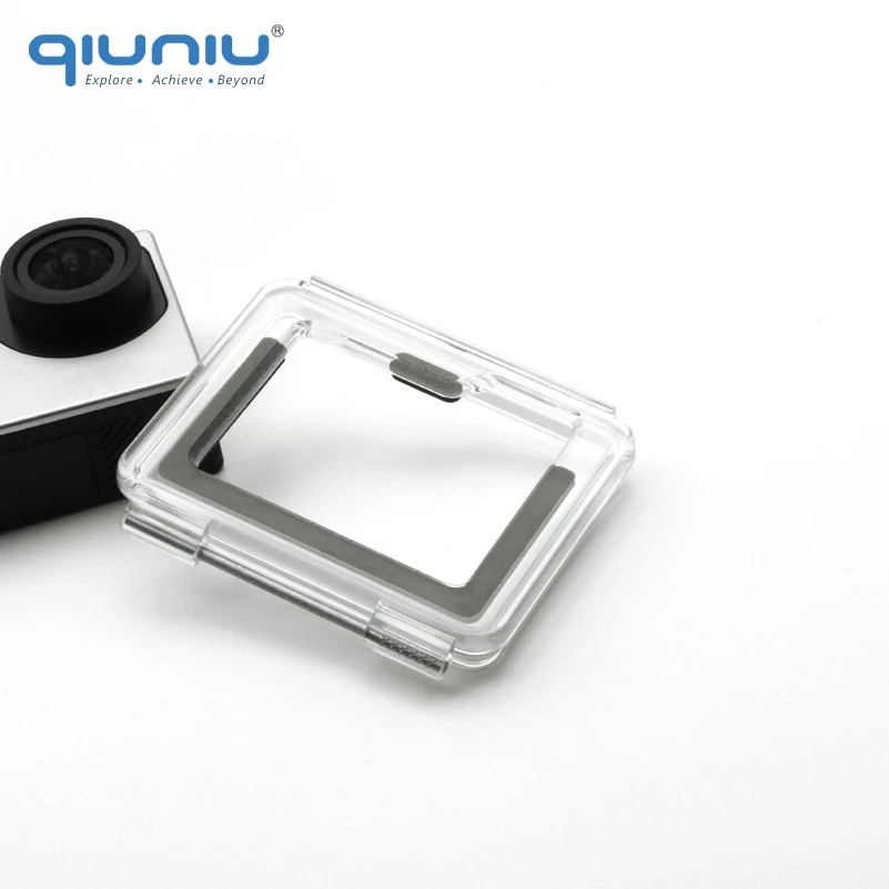 Аксессуары QIUNIU для Go Pro открытая задняя крышка каркаса сенсорный дисплей Сменный