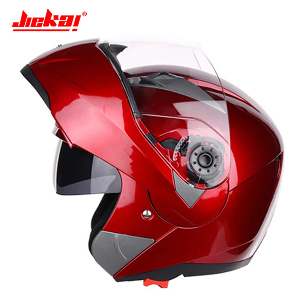 

JIEKAI Motorcycle Helmet Motocross Helmet Chopper Capacetes De Motociclista Flip Up Helmet Casco Moto Racing Motorbike Helmet