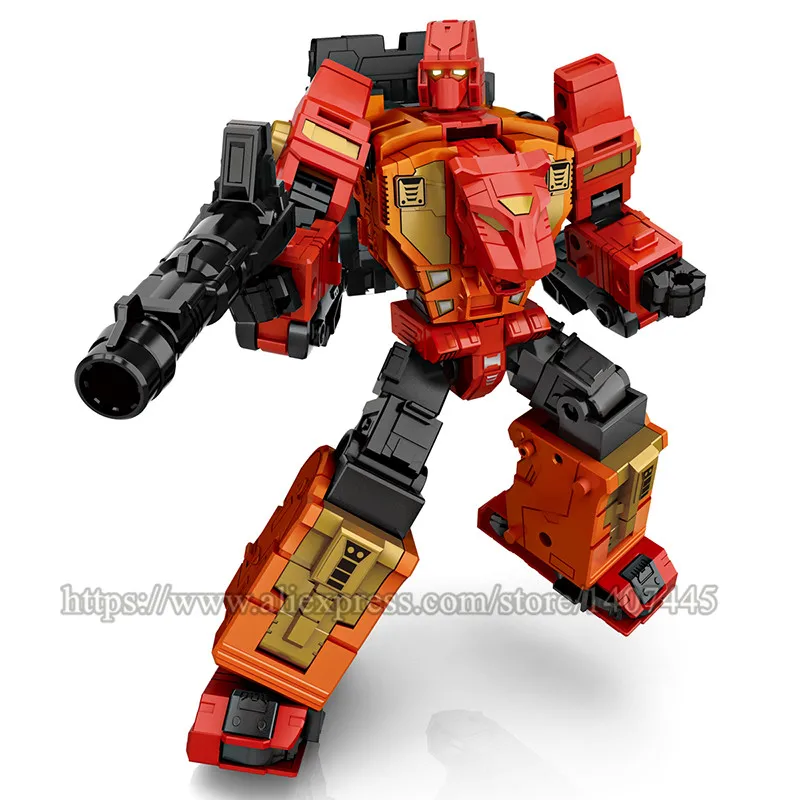 WEIJIANG NBK негабаритный 45 см Predaking трансформация фигурка игрушка 6 в 1 KO GT Разрушитель инженерные модели грузовиков игрушки для детей