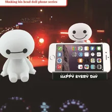 Аксессуары для автомобиля украшение интерьера прекрасный встряхиватель кукла авто орнамент держатель мобильного телефона Стайлинг автомобиля