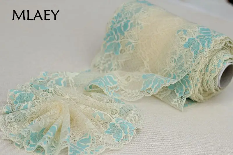 

Free shipping 2yards/lot 18.5cm wide Embroidered Tulle Lace trim mesh lace trim ~purple~lovely