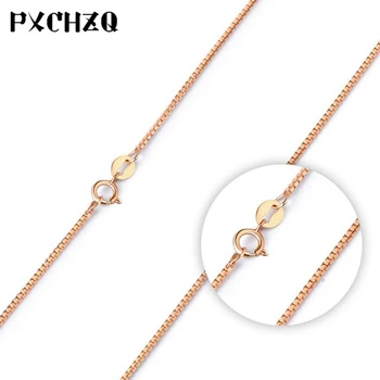 

Ms. new fashion necklace princess lovely sweet temperament box chain silver color jewelry Pendant with chain