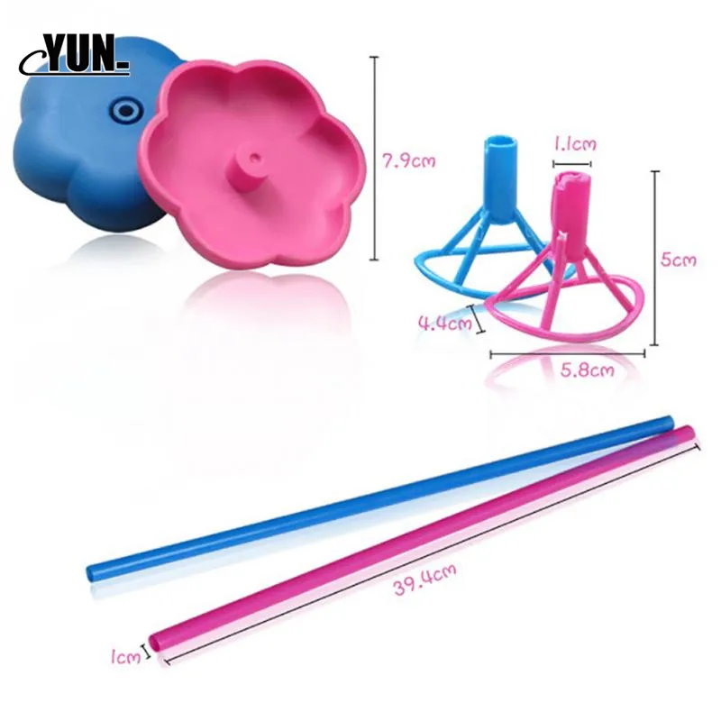 1set Balloon Holder ToolFlowers Shape Party Wedding Decoration Ballon Base Child's Toy Gift Plastic Accessories 5DCY1000 (22)