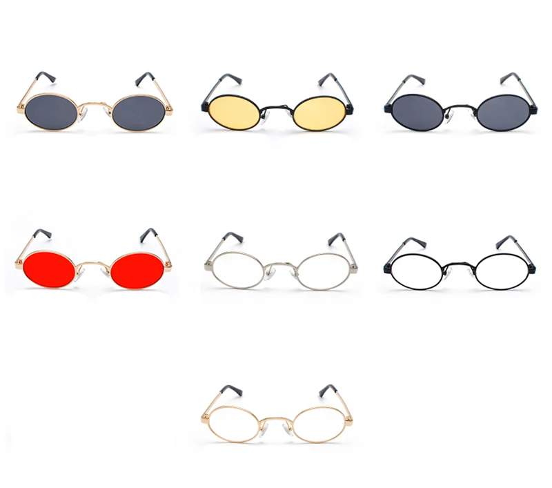 Tiny Oval Sunglasses Men detail (2)