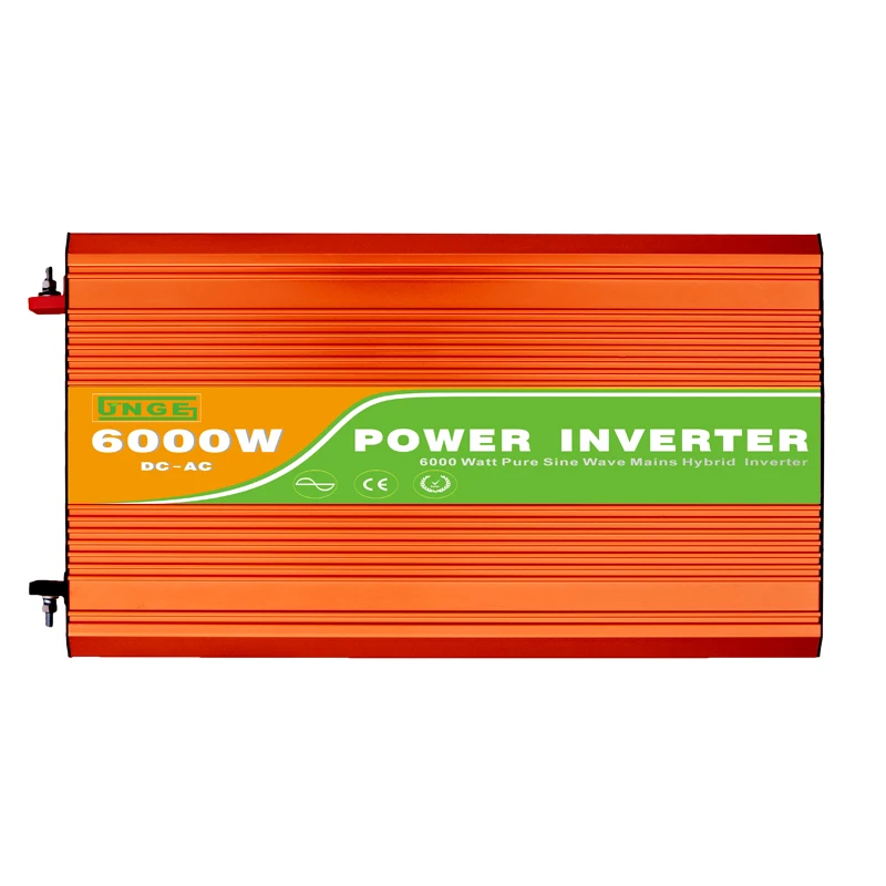

ups inverter 6000w inverter pure sine wave dc 24v 48v 96v to ac 220v inverter priority or mains priority optional