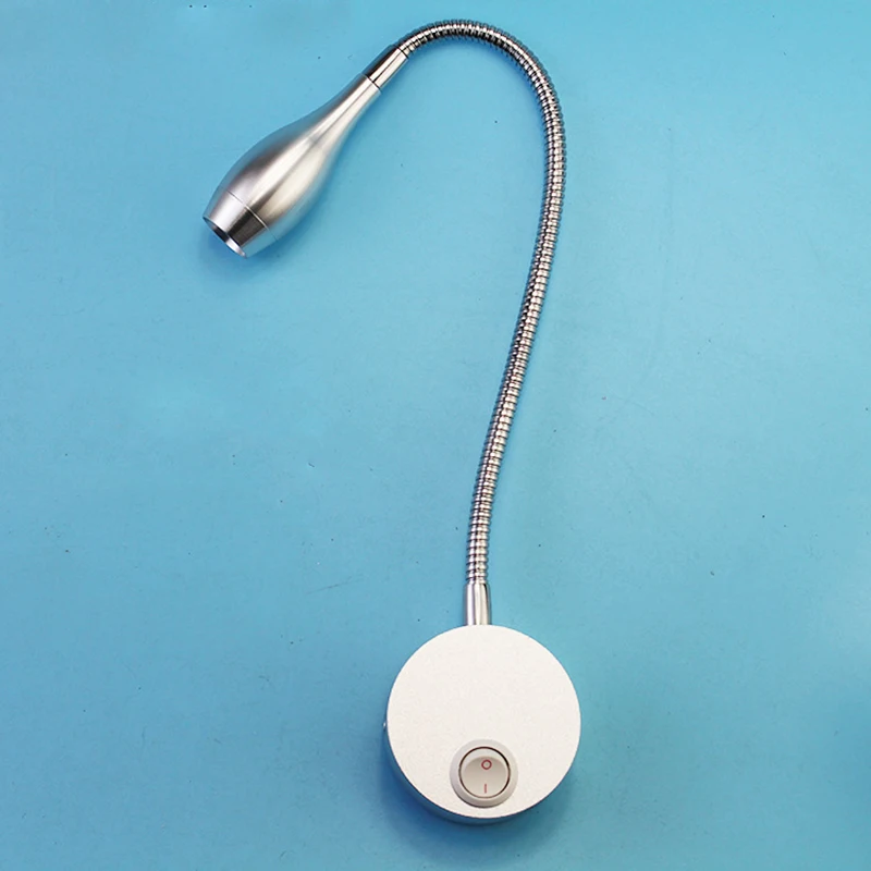 

Wall Lamps 3W LED Light Source 90-260V Aluminum Material Angle Adjustable Children's Reading Lamp Bedroom Bedside Corridor Light