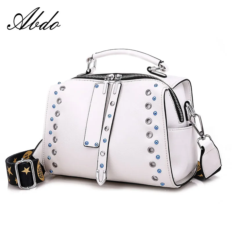 

Large-capacity handbag luxury handbag designer handbag handbag rivet solid color shoulder Messenger bag special offer female bag