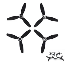 4 Pçs/set Rotor Hélices Props para Parrot Bebop 2 Zangão Quadcopter Fibra De Carbono + Plástico BM88