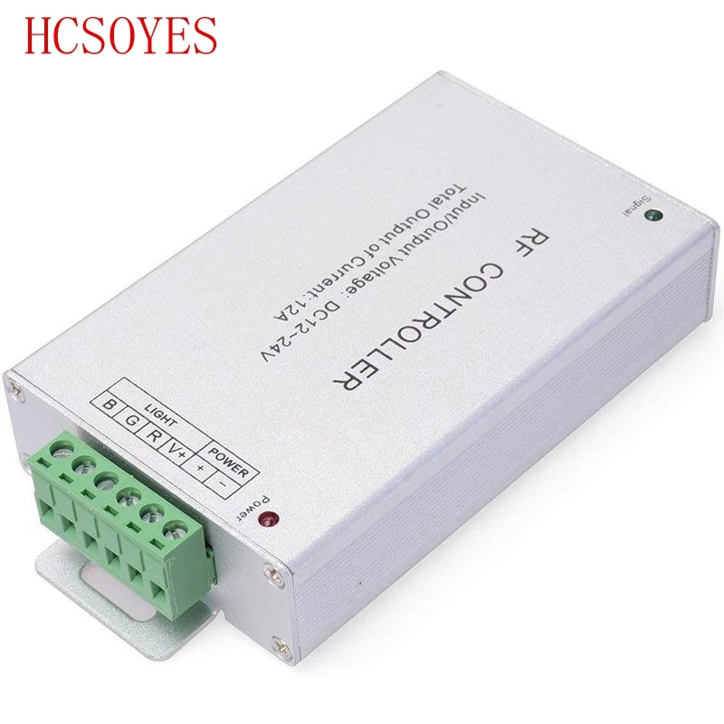 4 клавиши контроллер RF RGB DC12 ~ 24V Светодиодные ленты Диммер 12A/24A/30A Беспроводной