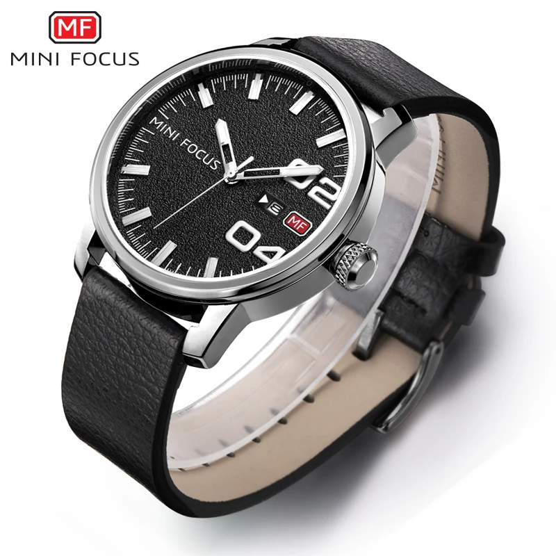 MINIFOCUS Fashion Men Watches Leather Strap Men's Wristwatch Quartz Watch Waterproof Montre Homme Male Clock Relogio Masculino MINIFOCUS Fashion Men Watches Leather Strap Men's Wristwatch Quartz Watch Waterproof Montre Homme Male Clock Relogio Masculino