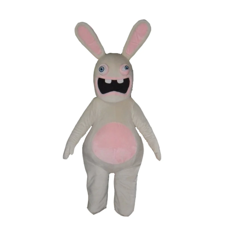 

Raving Rabbids Costume Cosplay Outfits Adult Size Cartoon Mascot costume For Carnival Festival Commercial Dress