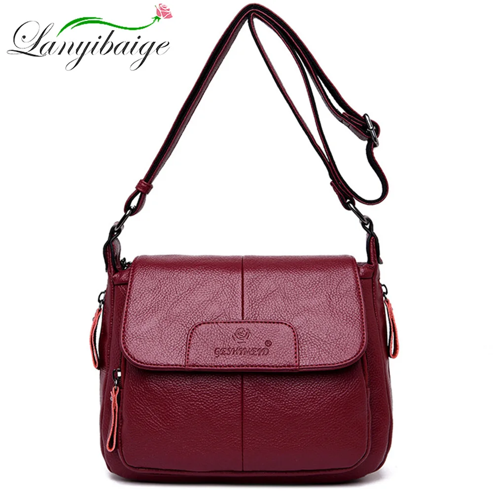 Soft Leather Luxury handbags Women bags Designer Shoulder bags for women crossbody bag purses and handbags Sac a main femme