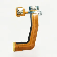 Для samsung Galaxy Tab S 10,5 SM-T800 T801 T805 док-станция разъем зарядки порт гибкий кабель с MicroSD памяти держатель для карт