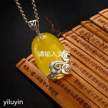 

KJJEAXCMY Fine jewelry S990, peony, peony flower, safety buckle, tassel, pure silver, antique national style sw