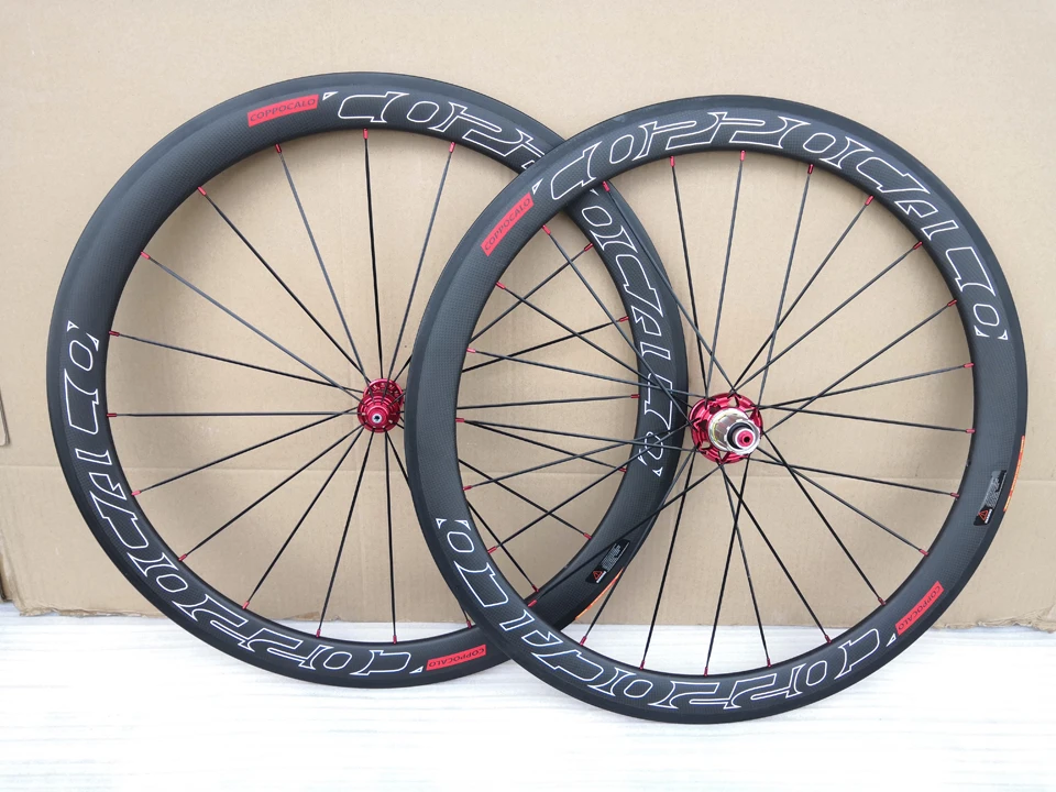 Twill weave grey SL Carbon Wheels 50mm Clincher 23mm width 700C road bike carbon wheelset 3K T1000 bicycle wheels tubular