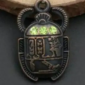 

Wholesale Antique Silver Egyptian Scarab Beetle charm Pendant Necklace/Bracelets DIY Jewelry Accessories 1577
