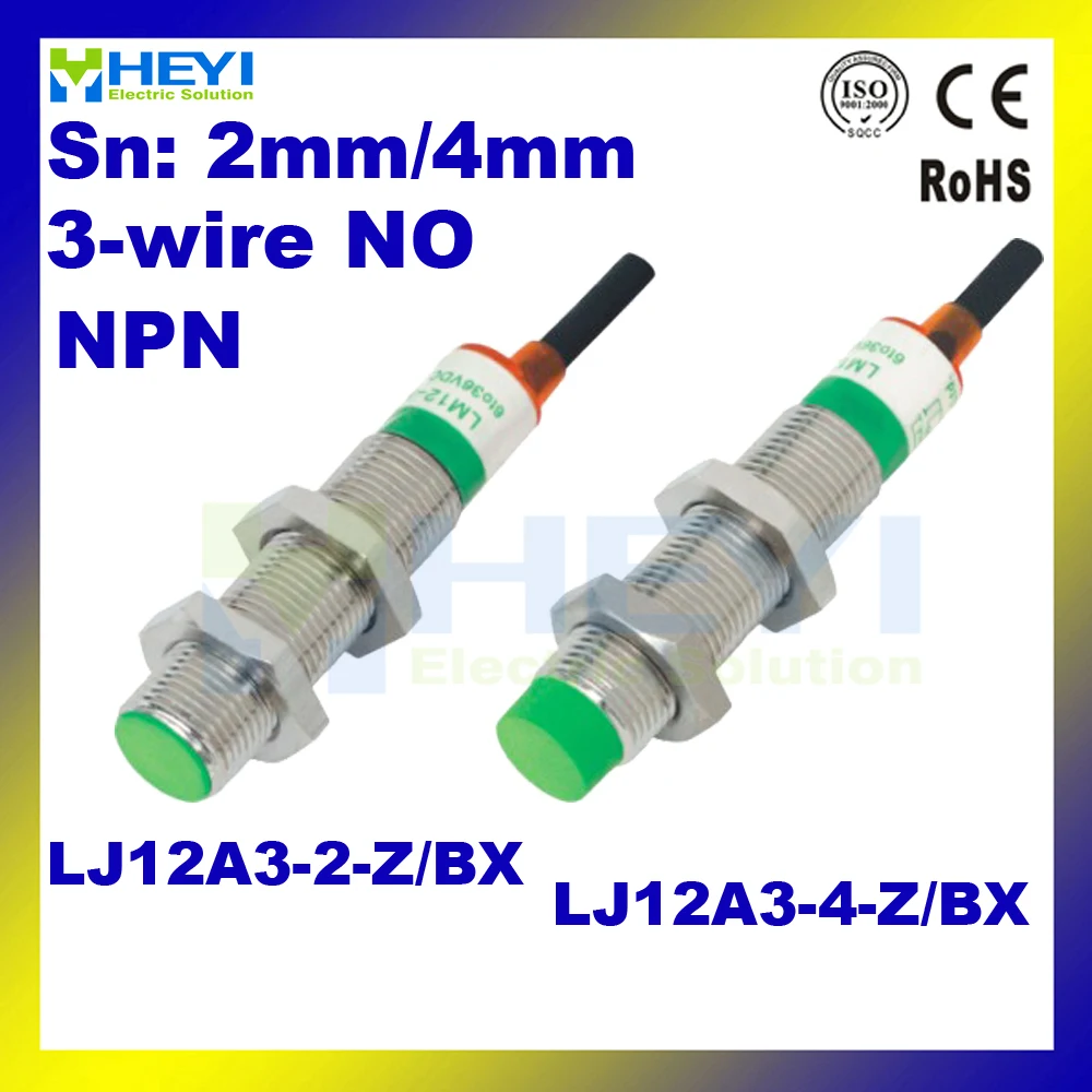 5pcs/LOT LJ12A3 4 Z/BX Inductive proximity sensor 24VDC 3 wires NPN Normally open 12mm-in Switches from Lights & Lighting on Aliexpress.com | Alibaba Group