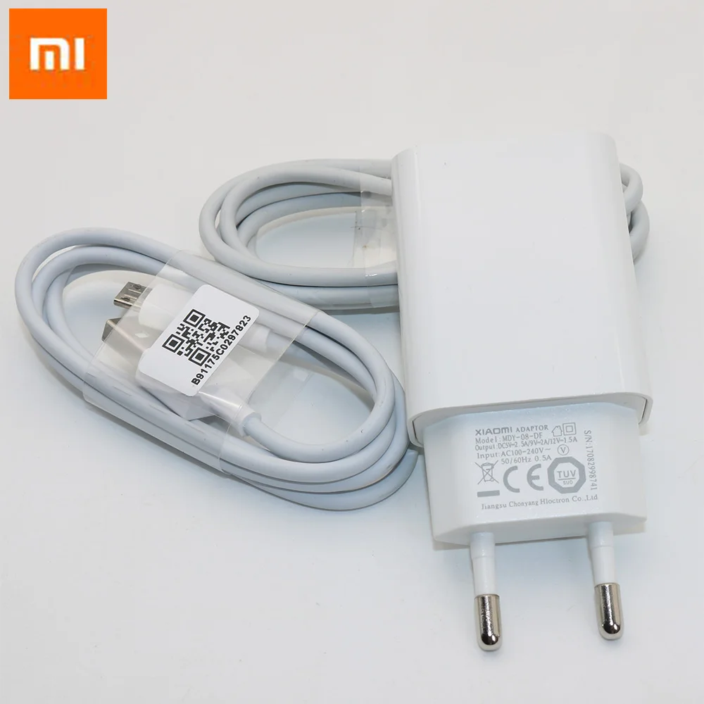 

Original XIAOMI USB Fast Charger EU Plug 9V 2A Micro USB/Type C Cable for mi 9 8 SE A1 A2 6 6X 5 Redmi 4x 5 Plus note4 5 4X 5A 6