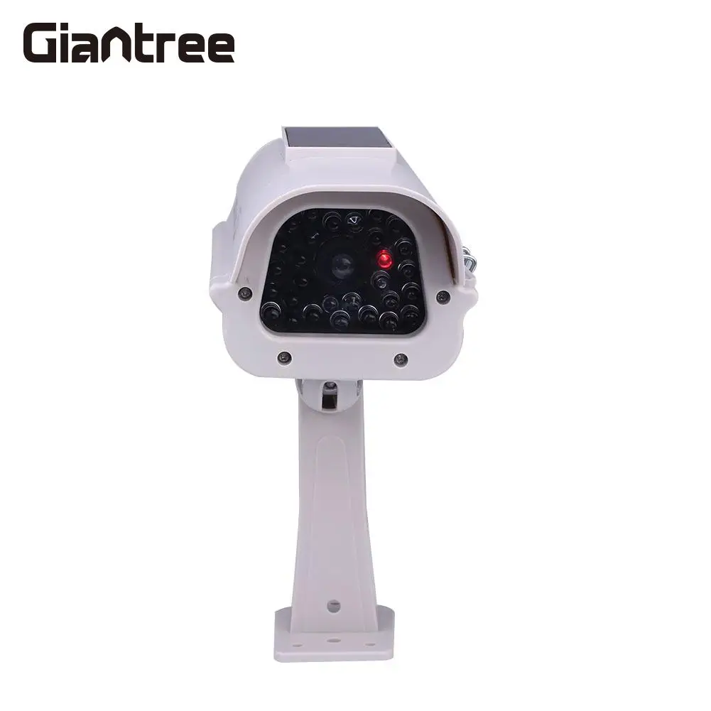 

Solar Powered Simulation Dummy CCTV Security Surveillance Camera with LED