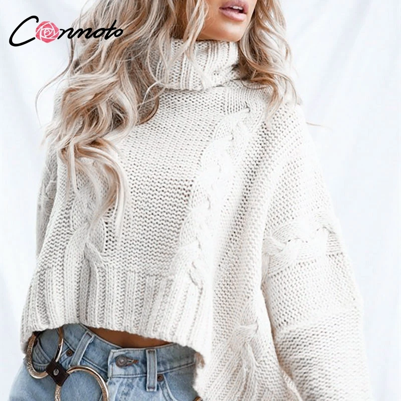 sweater oversize crop
