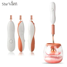 Pro Electric Makeup Brush Cleaner and Dryer Quick Brushes Washing Cleaning Set Tool Dry in Seconds Beauty Machine : image Pro Electric Makeup Brush Cleaner and Dryer Quick Brushes Washing Cleaning Set Tool Dry in Seconds Beauty Machine