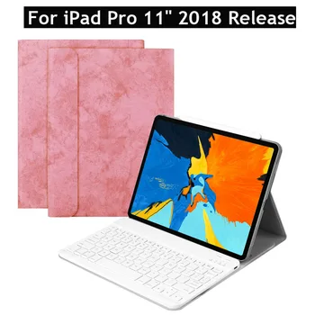 

Bluetooth Folio Keyboard Case Cove for iPad Pro 11 Inch 2018 Smart Case with Auto Sleep/Wake