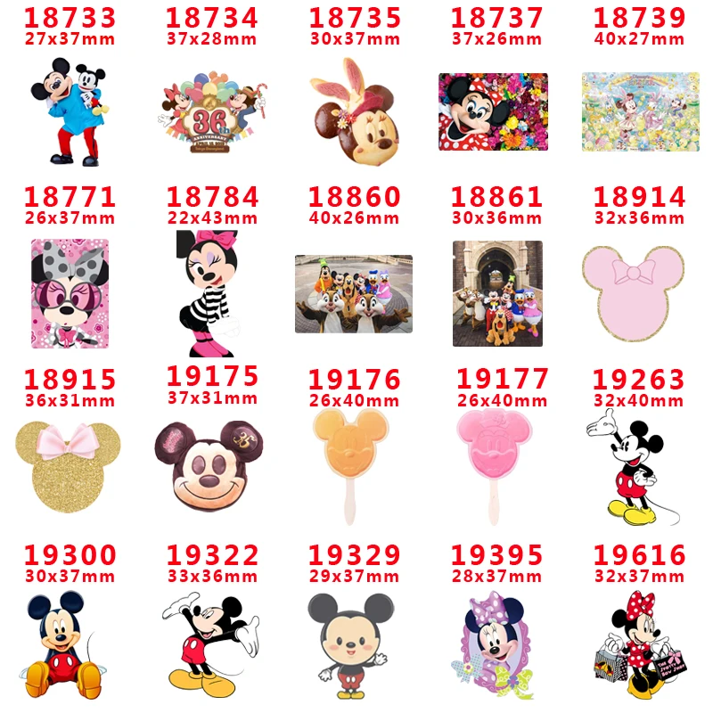 

Free shipping 30 pcs cartoon character planar resin PR 18733