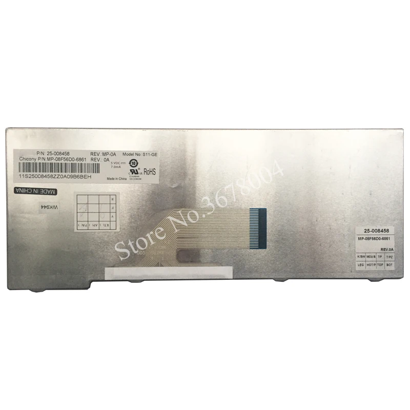 Новая русская клавиатура для Lenovo S10 2 S11 20027 3C 2C Ru Клавиатура ноутбука черный|laptop