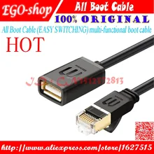 Gsmjustoncct простое переключение Micro USB RJ45 все в одном многофункциональный загрузочный кабель edl