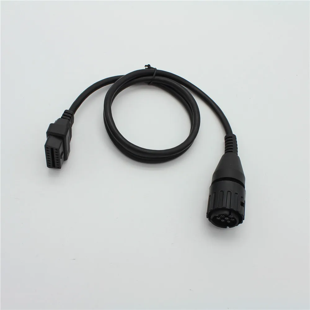 Для BMW ICOM D кабель мотоциклы 10 Pin адаптер 10Pin для 16Pin OBD2 OBDII Диагностический I COM A2
