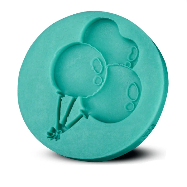 Tre Palloncini Torta Del Silicone Della Muffa Strumenti di Cottura Del Fondente Tre Palloncini Torta Del Silicone Della Muffa Strumenti di Cottura Del Fondente