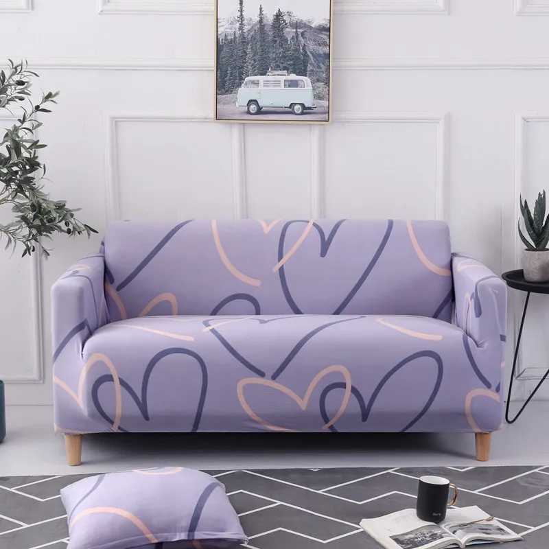Универсальный диван охватывает принт с геометрическим узором эластичный стрейч секционный диван угловой Чехлы для мебелью кресла - Цвет: 30042
