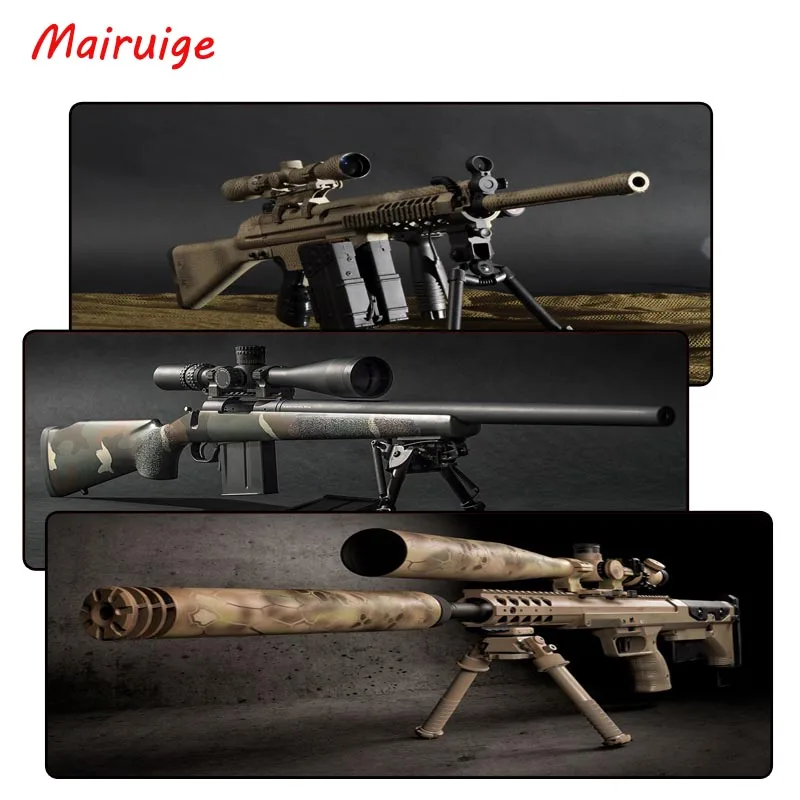 

Mairuig CS GO gun Big Gaming Mouse Pad Large Lock Edge Mouse Speed / Control Version gaming mouse pad optical Table mouse mat