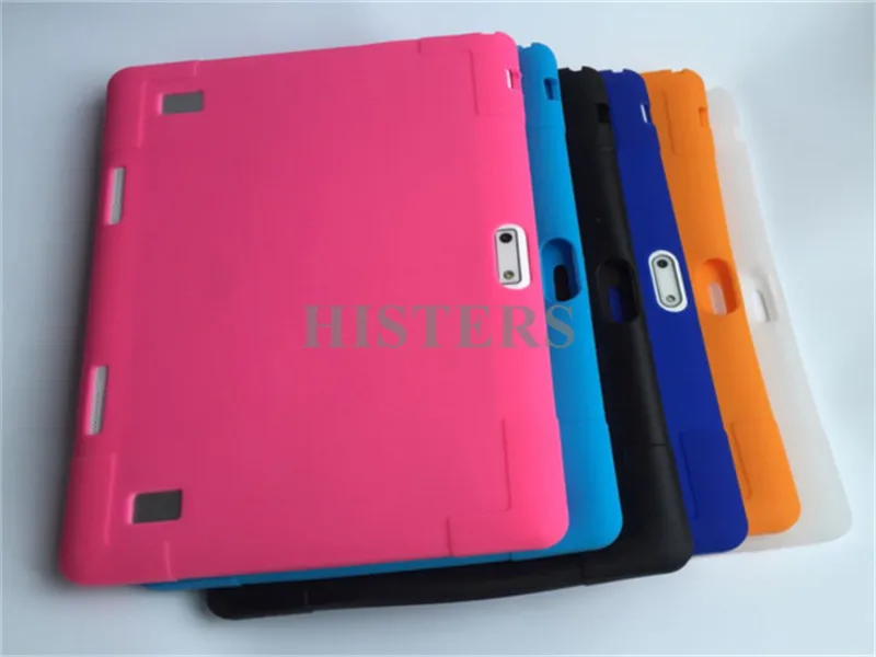 

HISTERS Soft Protective Case for 10.1 inch Tablet Digma CITI 1508 4G Silicone Cover Shockproof Back Shell with Gift