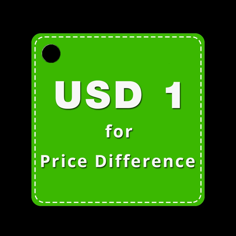 

G.Craftsman Extra Fee USD1 For Difference of Prices